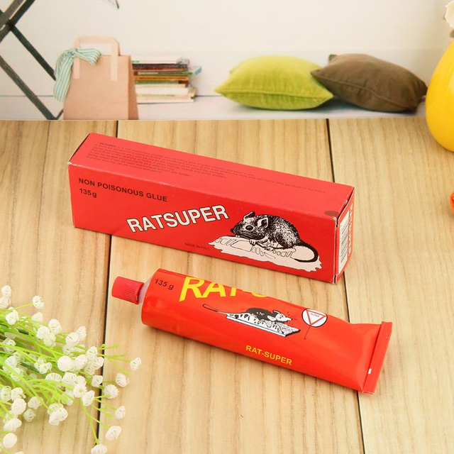 Einfach zu verwendender Rattenkleber 