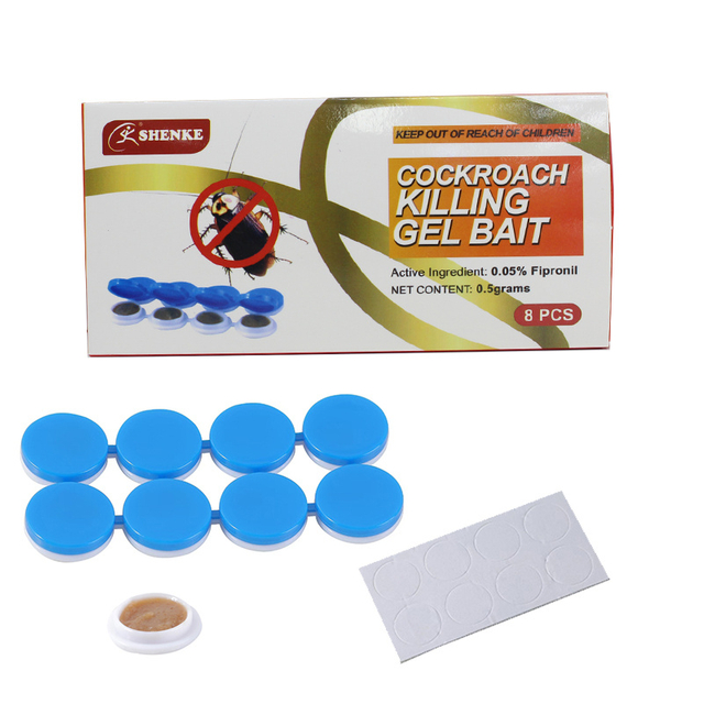 Cebo en gel eficaz para matar cucarachas